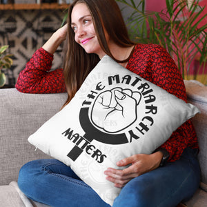 🌹 The Matriarchy Matters™ Premium High Quality Washable Pillow Cover AND Insert