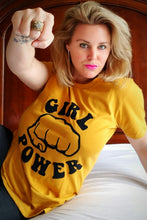 Load image into Gallery viewer, Girl Power 👊 Feminist Women&#39;s T-shirt | The Matriarchy Matters™