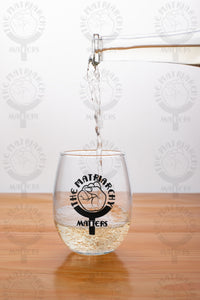 🌹 The Matriarchy Matters™ 9 oz. Wine Glass Tumbler Feminist Gift