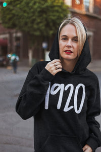 ♀️ The Matriarchy Matters™ 1920 Women's Feminism Hoodie Feminist Hooded Sweatshirt
