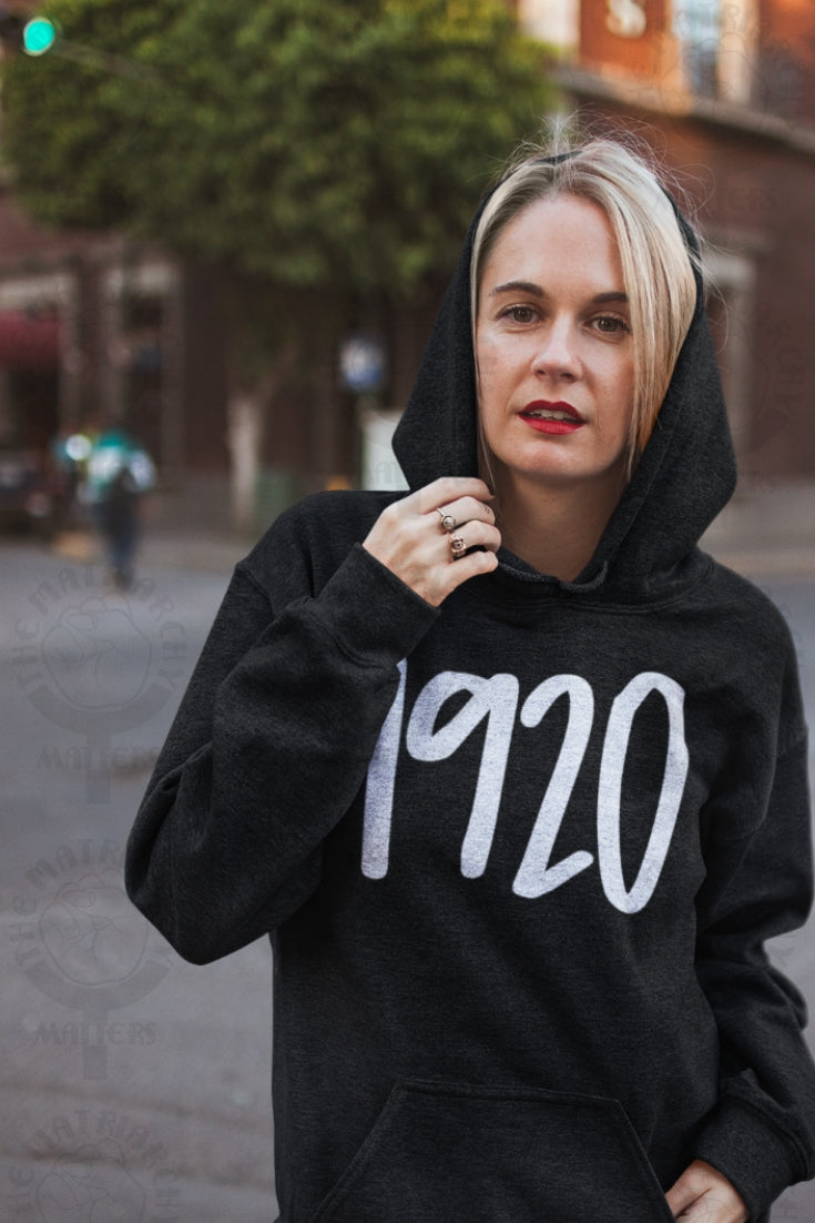 ♀️ The Matriarchy Matters™ 1920 Women's Feminism Hoodie Feminist Hooded Sweatshirt