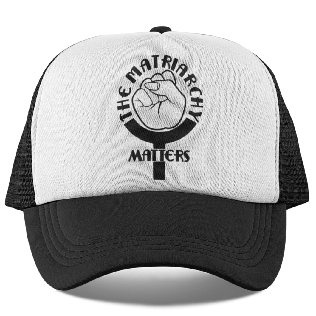 🌹 The Matriarchy Matters™ Feminist Girl Power Trucker Hat