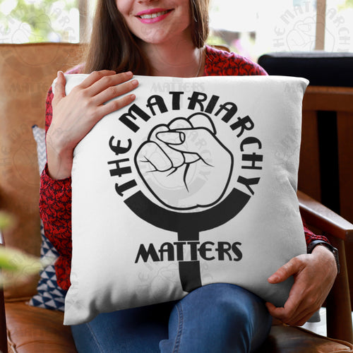 🌹 The Matriarchy Matters™ Premium High Quality Washable Pillow Cover AND Insert