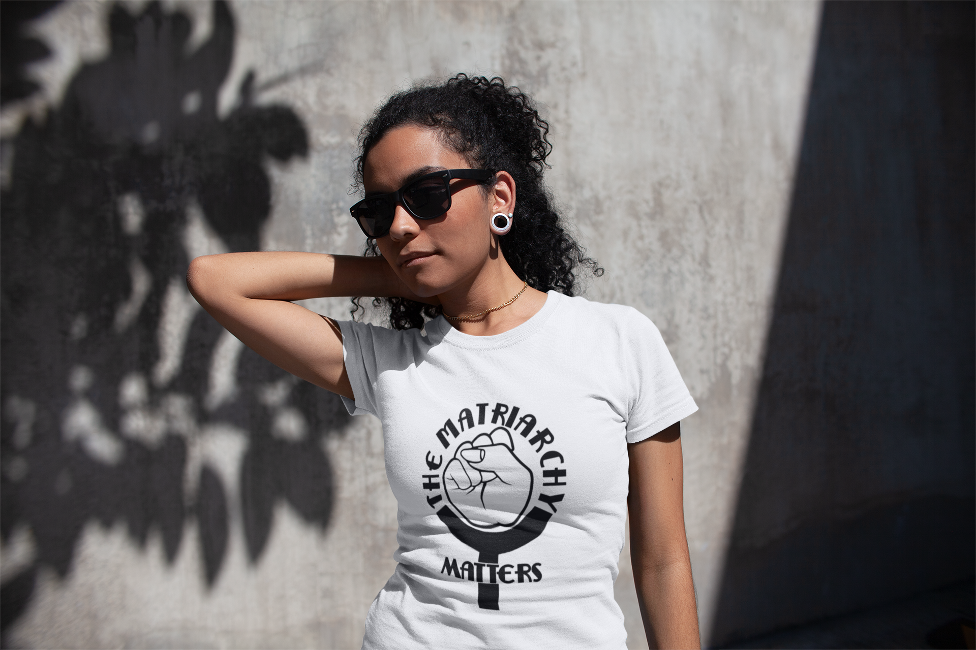 The Matriarchy Sleeve Women's Feminist T-shirt Feminism